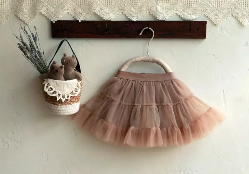 Flo - Korean Children Fashion - #discoveringself - Mari Mesh Skirt