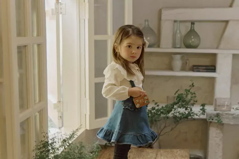 Flo - Korean Children Fashion - #littlefashionista - Bibi Denim Skirt - 4