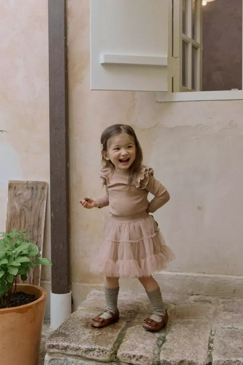 Flo - Korean Children Fashion - #minifashionista - Mari Mesh Skirt - 9