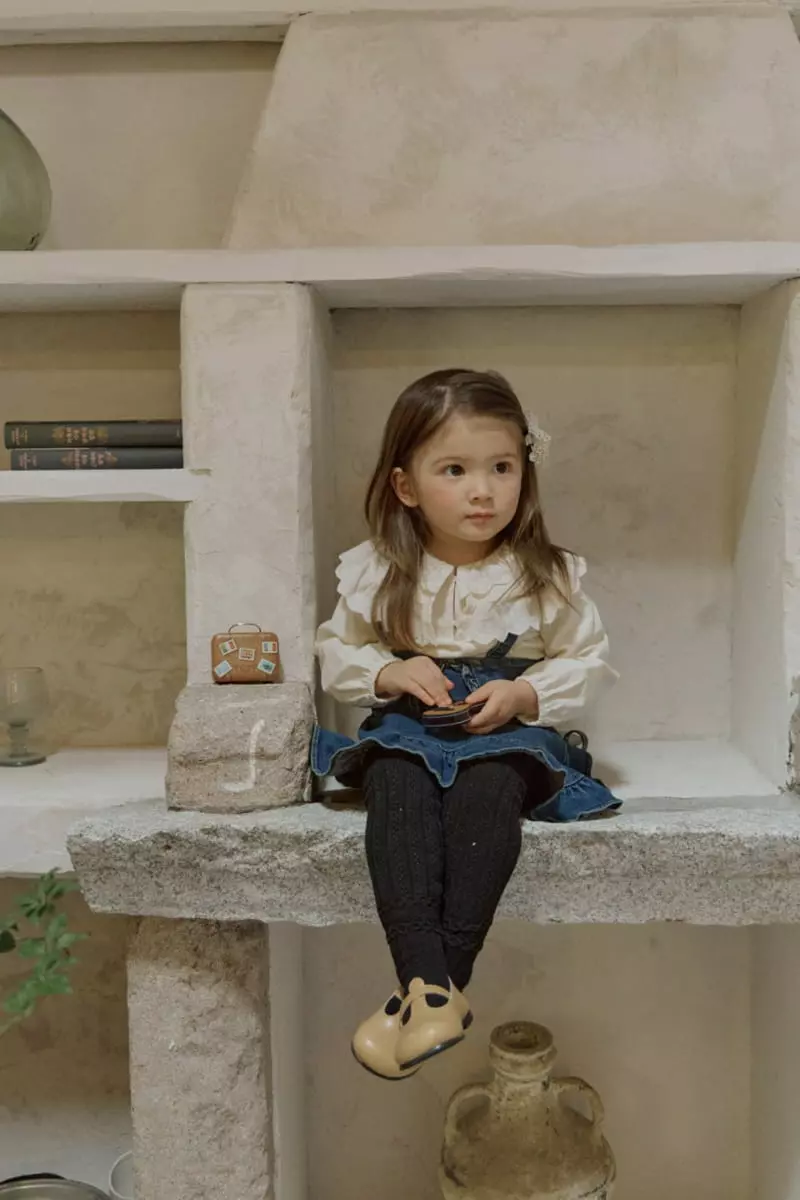 Flo - Korean Children Fashion - #todddlerfashion - Bibi Denim Skirt - 7