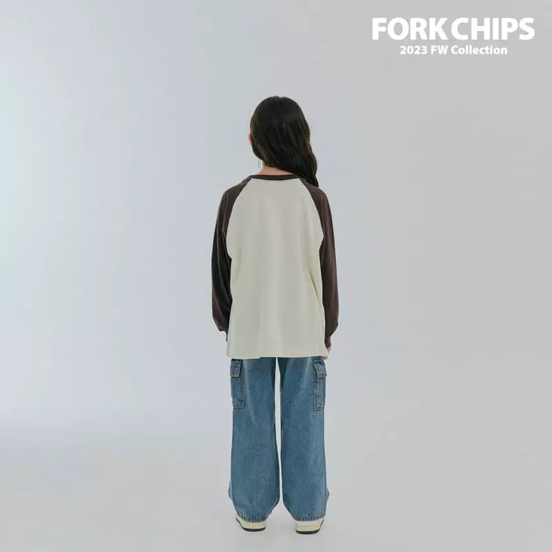 Fork Chips - Korean Children Fashion - #childofig - Heavy Tee - 12