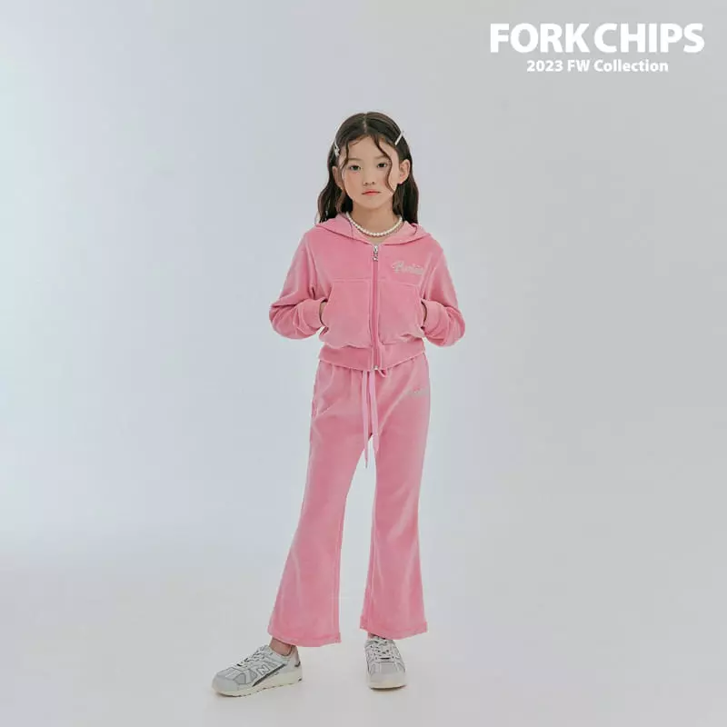 Fork Chips - Korean Children Fashion - #childofig - Twinkle Hoody Zip-up - 8