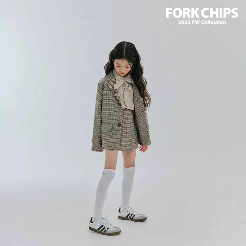 Fork Chips - Korean Children Fashion - #discoveringself - Hound Jacket - 7