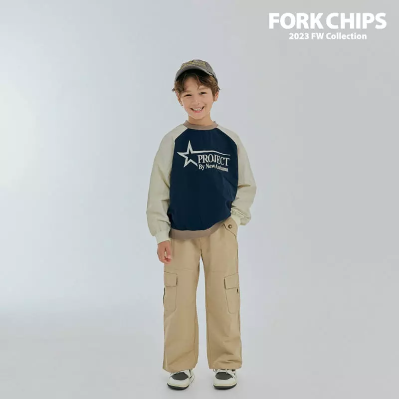 Fork Chips - Korean Children Fashion - #fashionkids - Star Anorak Sweatshirt - 2
