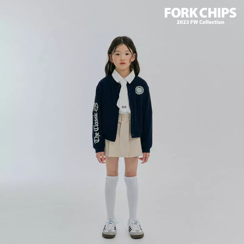 Fork Chips - Korean Children Fashion - #kidsshorts - Amber Wrinkle Skirt - 11