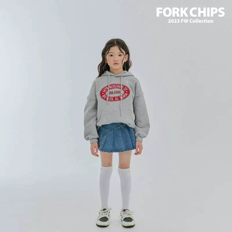 Fork Chips - Korean Children Fashion - #kidsshorts - Welkin Hoody Tee