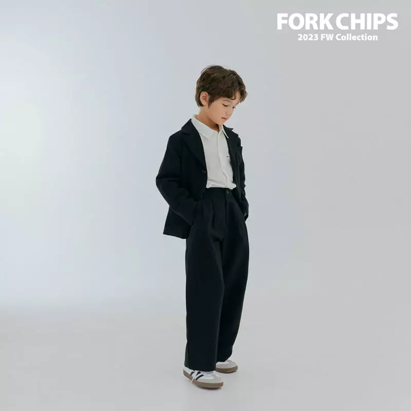 Fork Chips - Korean Children Fashion - #littlefashionista - Hound Pants - 12
