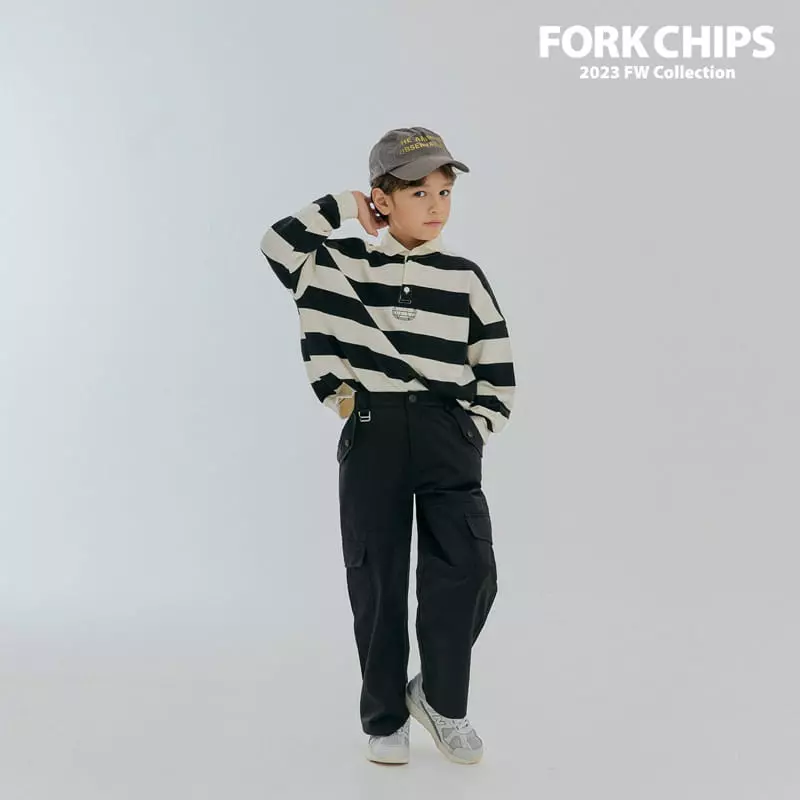 Fork Chips - Korean Children Fashion - #littlefashionista - Kinder Stripes Sweatshirt - 6