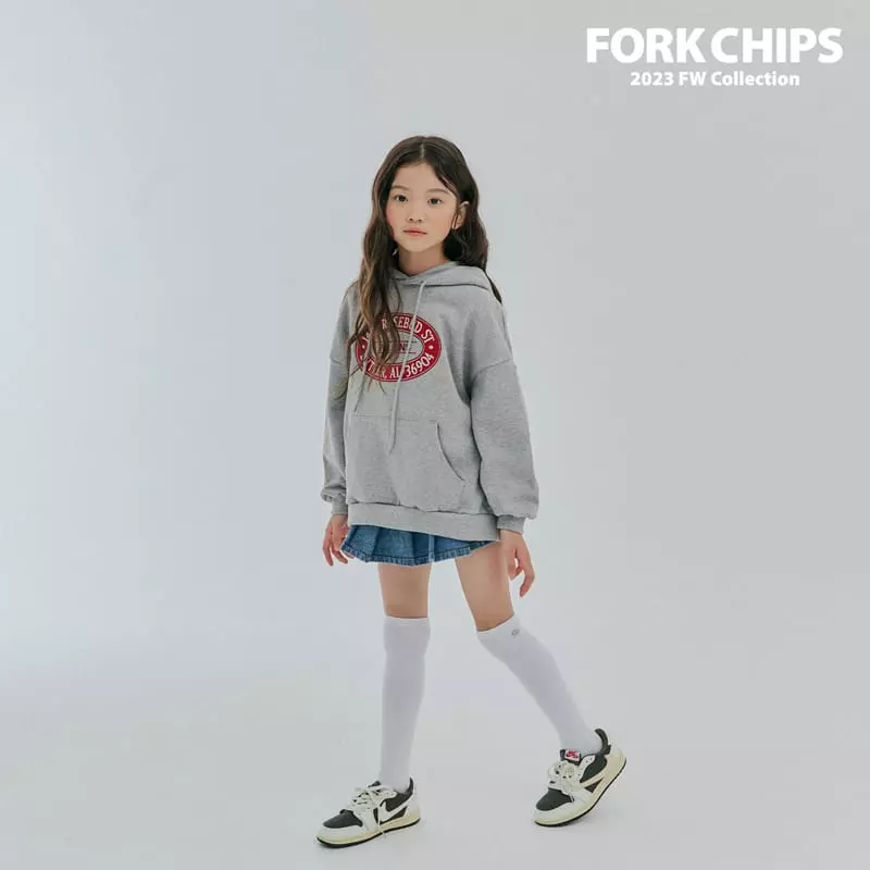 Fork Chips - Korean Children Fashion - #littlefashionista - Welkin Hoody Tee - 5