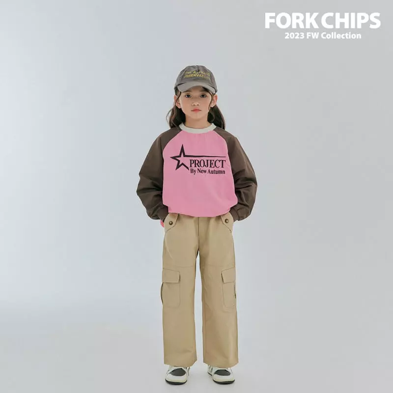 Fork Chips - Korean Children Fashion - #minifashionista - Wire Cargo Pants