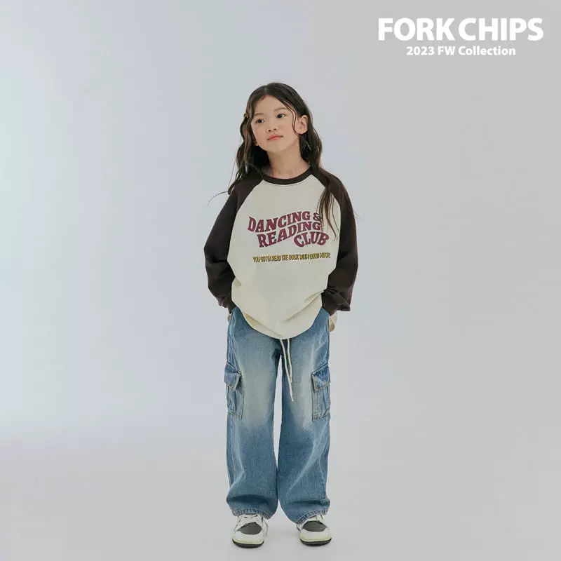 Fork Chips - Korean Children Fashion - #minifashionista - Heavy Tee - 9