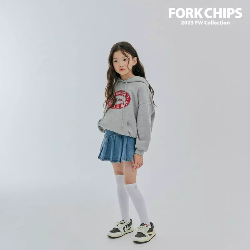 Fork Chips - Korean Children Fashion - #minifashionista - Welkin Hoody Tee - 7