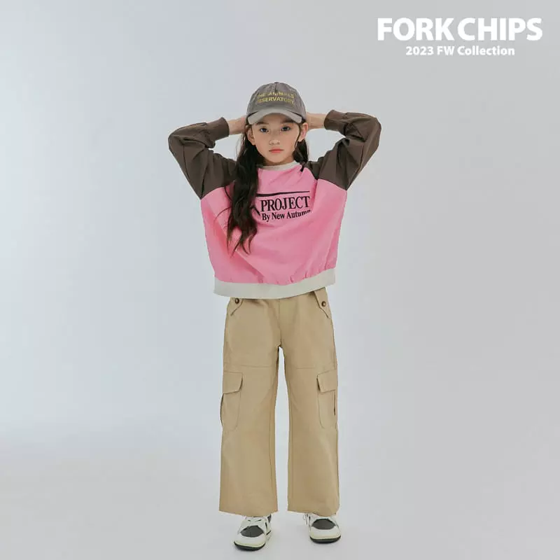 Fork Chips - Korean Children Fashion - #todddlerfashion - Wire Cargo Pants - 3