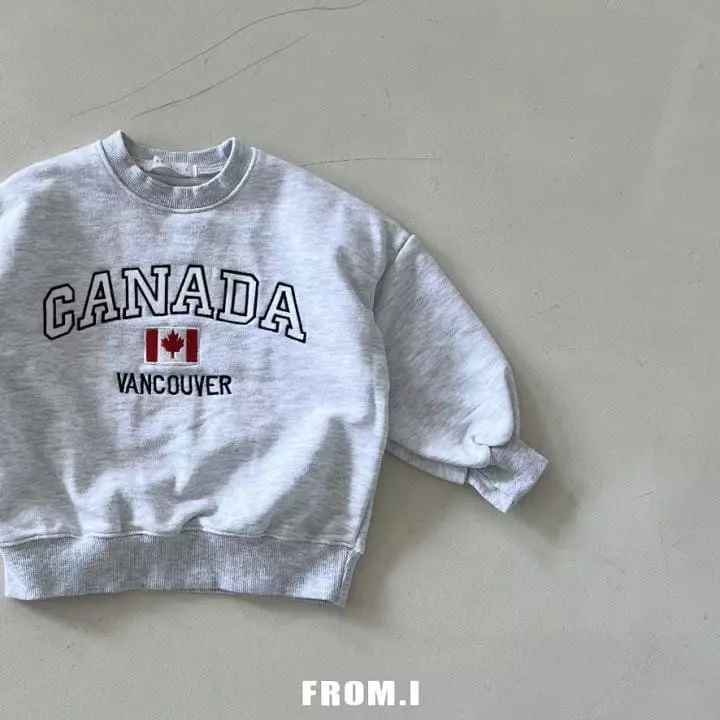 From I - Korean Children Fashion - #kidzfashiontrend - Canada Sweatshirt - 4