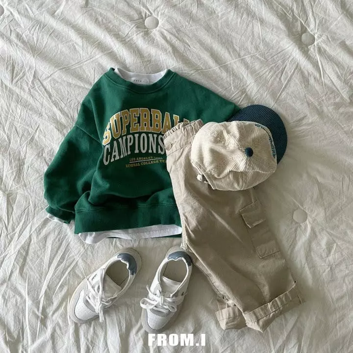 From I - Korean Children Fashion - #childofig - Super Ball Sweatshirt - 6
