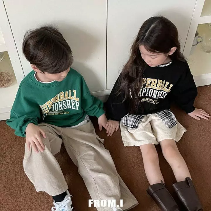 From I - Korean Children Fashion - #designkidswear - Super Ball Sweatshirt - 8