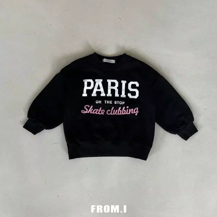From I - Korean Children Fashion - #fashionkids - Paris Sweatshirt - 2