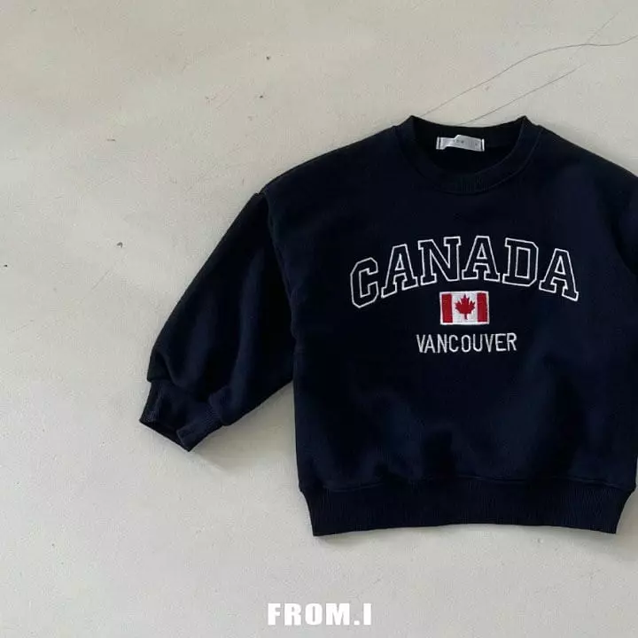 From I - Korean Children Fashion - #magicofchildhood - Canada Sweatshirt - 6