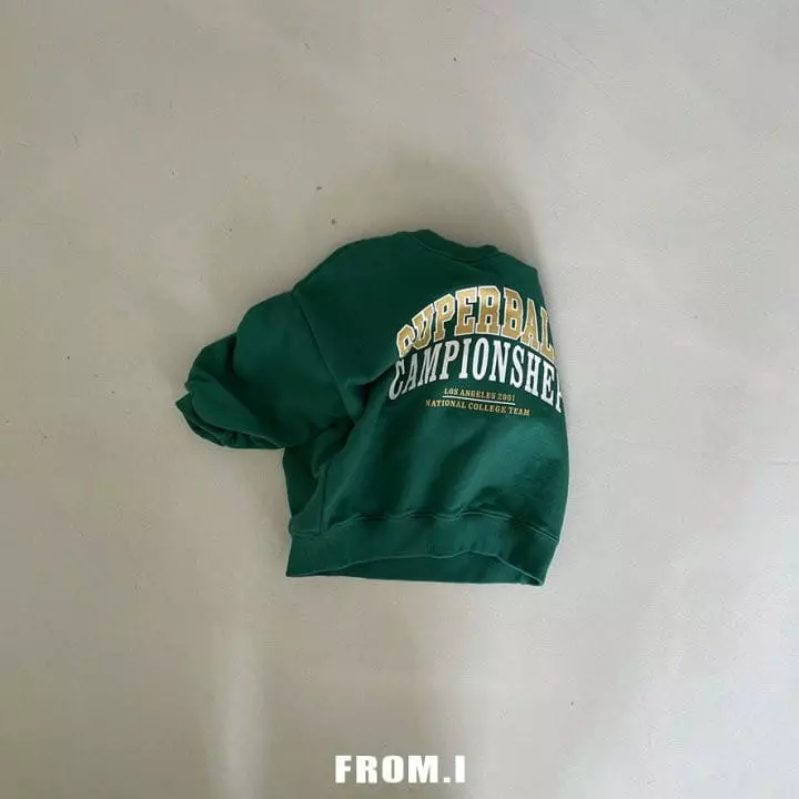 From I - Korean Children Fashion - #prettylittlegirls - Super Ball Sweatshirt - 2
