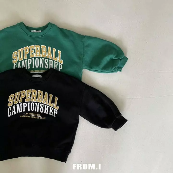From I - Korean Children Fashion - #stylishchildhood - Super Ball Sweatshirt - 5