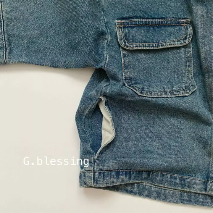 G Blessing - Korean Children Fashion - #fashionkids - 505 Denim Jacket - 5