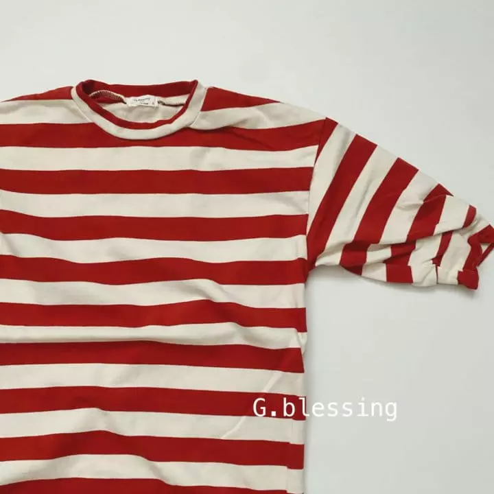 G Blessing - Korean Children Fashion - #kidsshorts - Call Me Stripes One-piece - 8