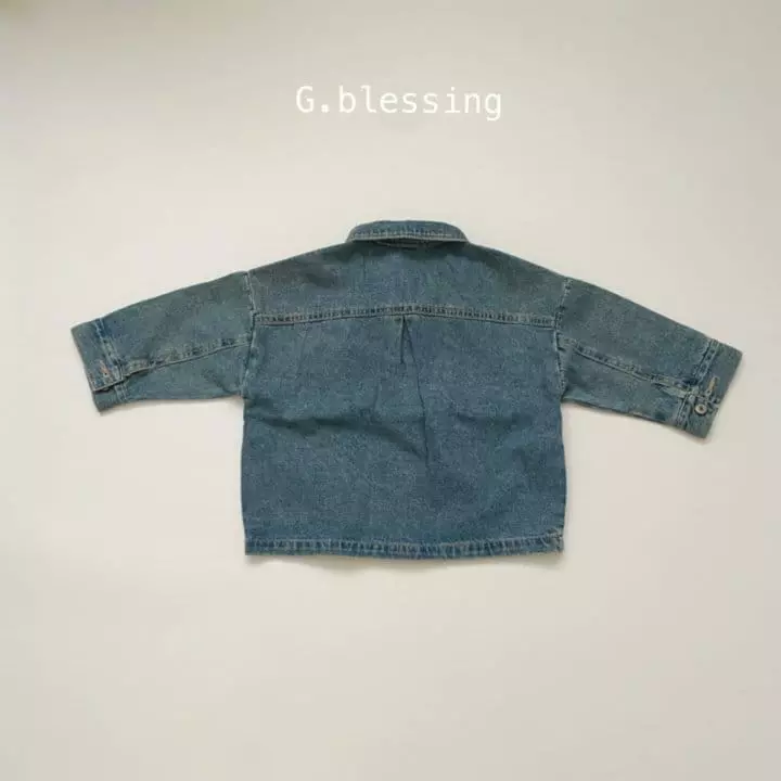 G Blessing - Korean Children Fashion - #kidsshorts - 505 Denim Jacket - 6