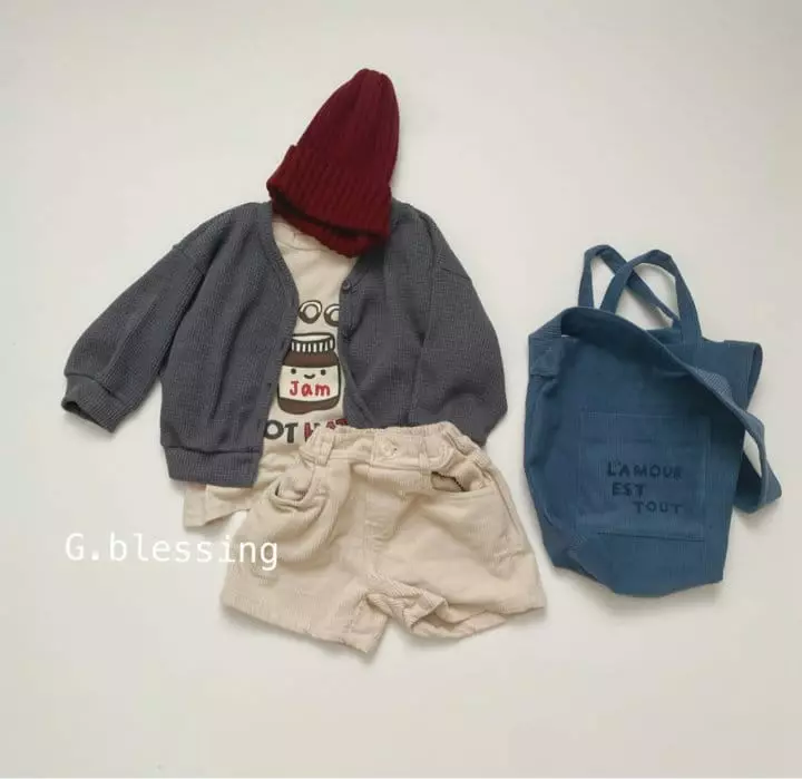 G Blessing - Korean Children Fashion - #kidzfashiontrend - To B Waffle Cardigan - 7