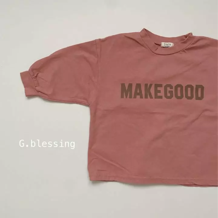 G Blessing - Korean Children Fashion - #minifashionista - Make Tee - 4