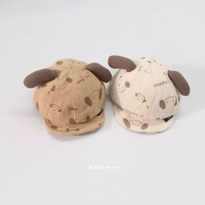 G Flower - Korean Children Fashion - #Kfashion4kids - Aga Rib Puppy Ball Cap - 5