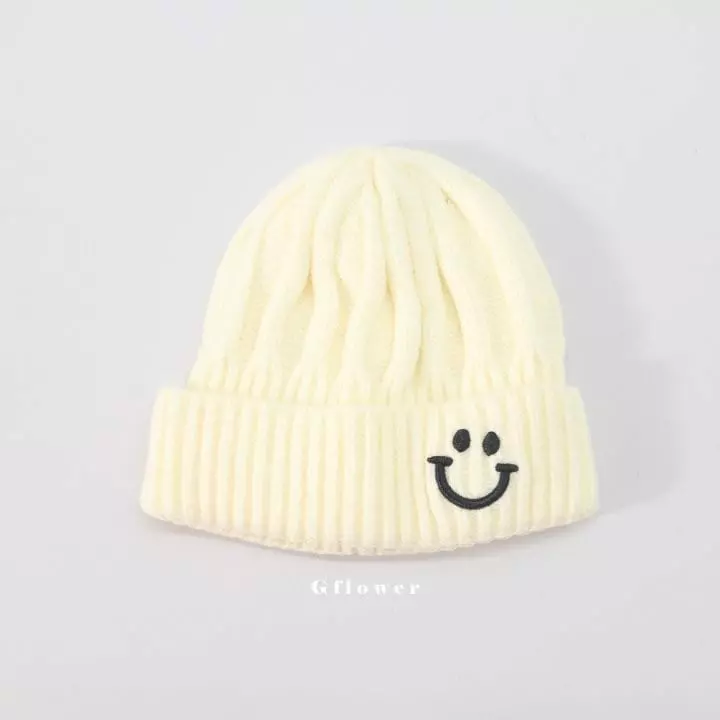 G Flower - Korean Children Fashion - #Kfashion4kids - Embrodiery Smile Beanie - 11
