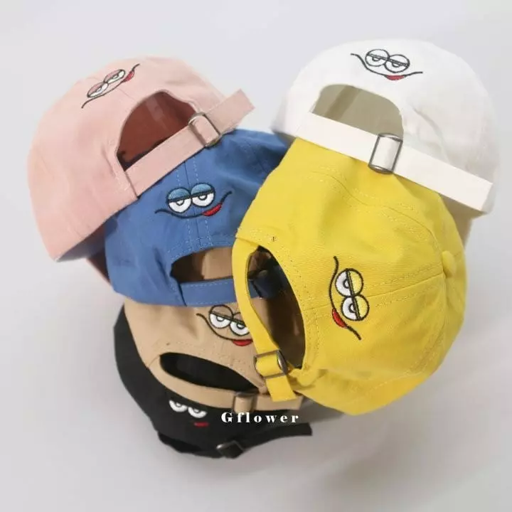 G Flower - Korean Children Fashion - #childofig - M Embrodiery Ball Cap - 8