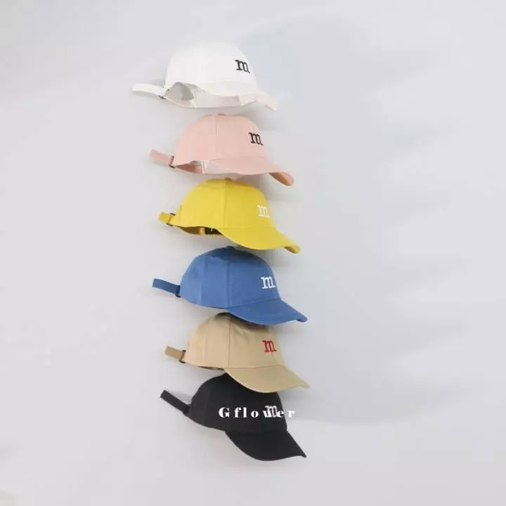 G Flower - Korean Children Fashion - #childofig - M Embrodiery Ball Cap - 9