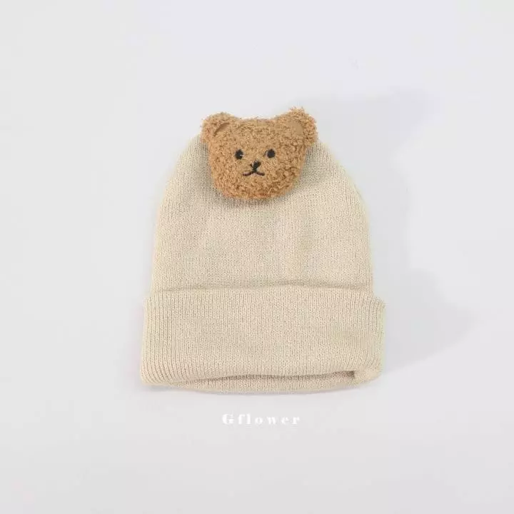 G Flower - Korean Children Fashion - #childrensboutique - Aga Bear Doll Beanie - 7