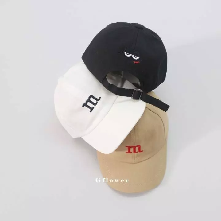 G Flower - Korean Children Fashion - #discoveringself - M Embrodiery Ball Cap - 12