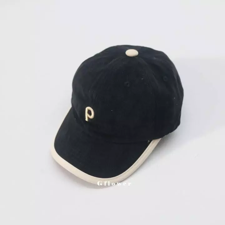 G Flower - Korean Children Fashion - #discoveringself - P Embrodiery Cap - 11