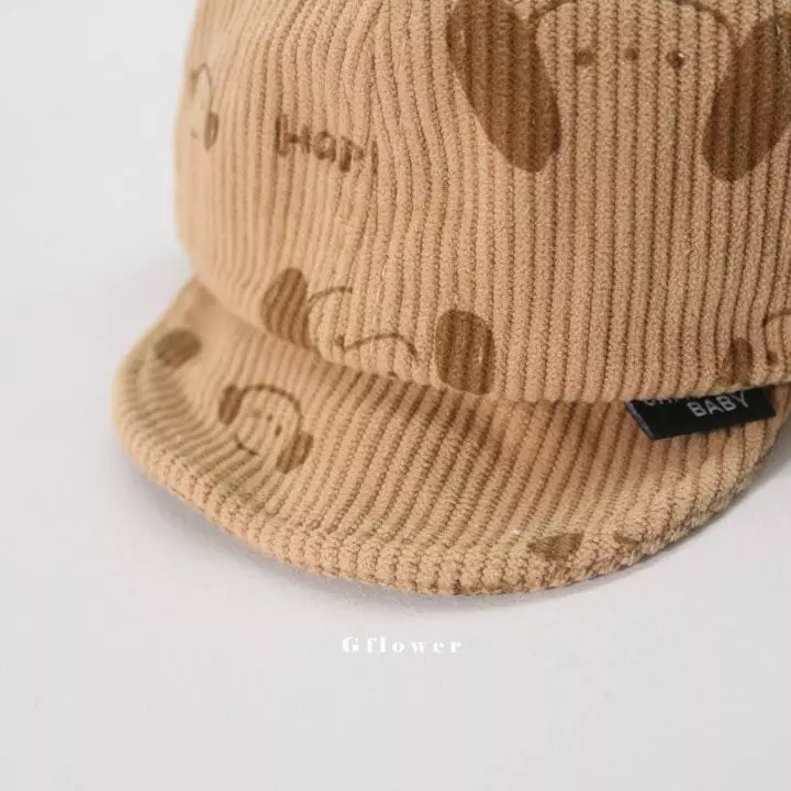 G Flower - Korean Children Fashion - #fashionkids - Aga Rib Puppy Ball Cap