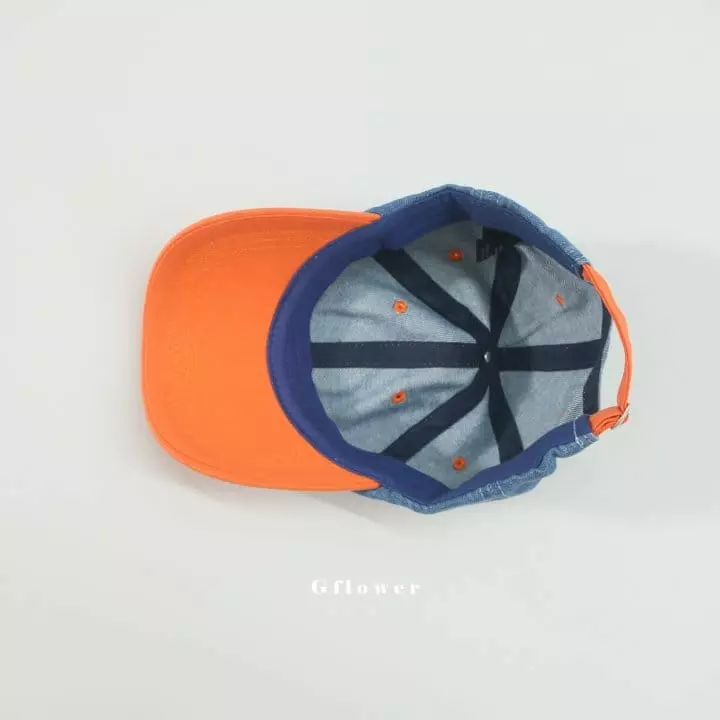 G Flower - Korean Children Fashion - #kidsshorts - Denim Patch Ball Cap - 10