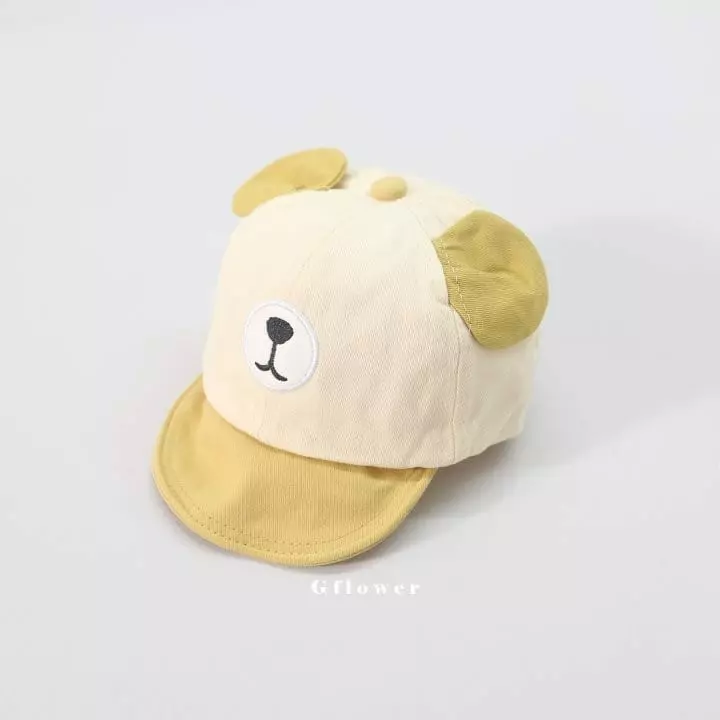 G Flower - Korean Children Fashion - #kidsshorts - Aga Bear Ball Cap - 3