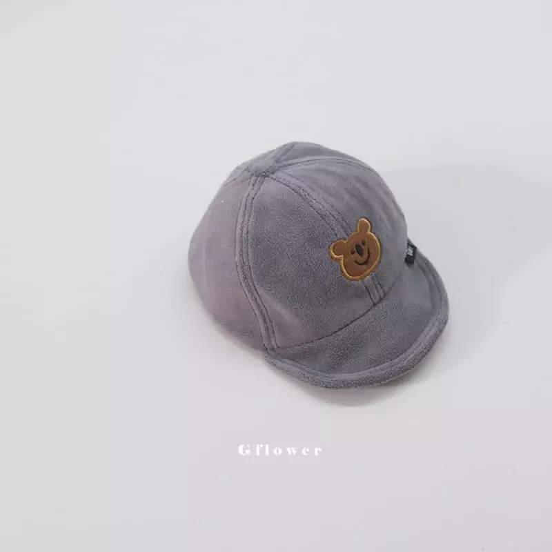 G Flower - Korean Children Fashion - #kidsshorts - Aga Fleece Ball Cap - 2