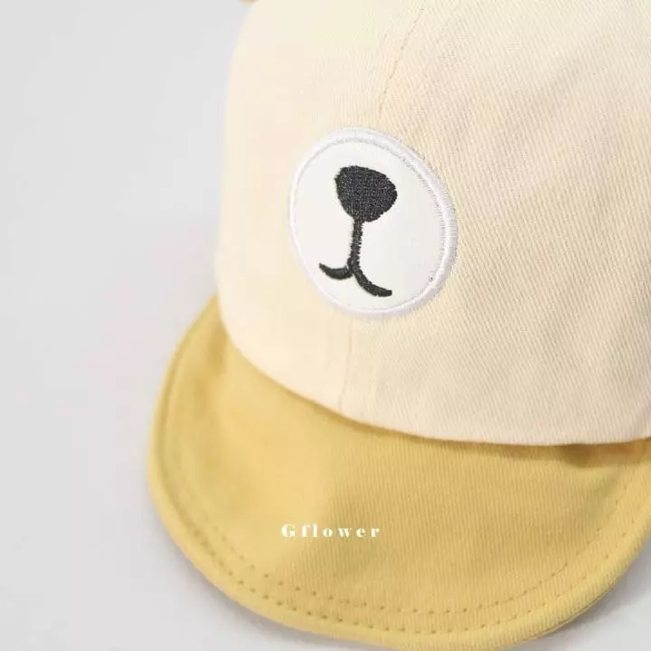 G Flower - Korean Children Fashion - #kidsshorts - Aga Bear Ball Cap - 4