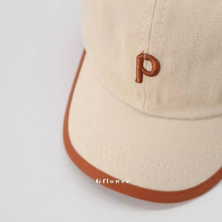 G Flower - Korean Children Fashion - #littlefashionista - P Embrodiery Cap - 3
