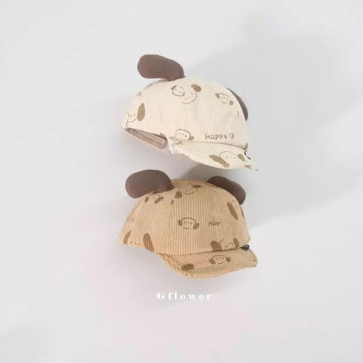 G Flower - Korean Children Fashion - #magicofchildhood - Aga Rib Puppy Ball Cap - 7