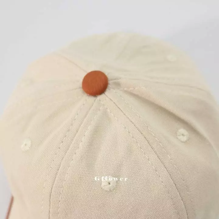 G Flower - Korean Children Fashion - #littlefashionista - P Embrodiery Cap - 4