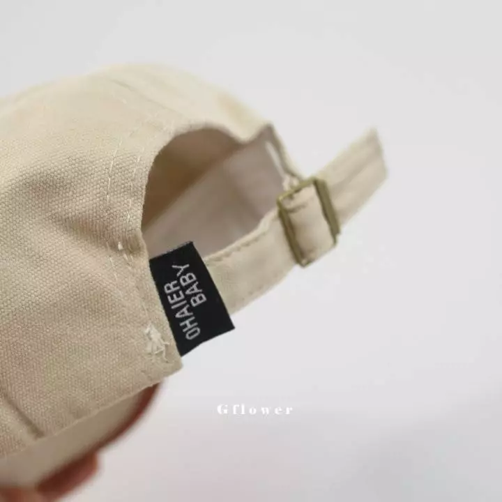 G Flower - Korean Children Fashion - #minifashionista - P Embrodiery Cap - 5