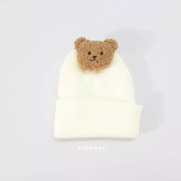 G Flower - Korean Children Fashion - #minifashionista - Aga Bear Doll Beanie - 3