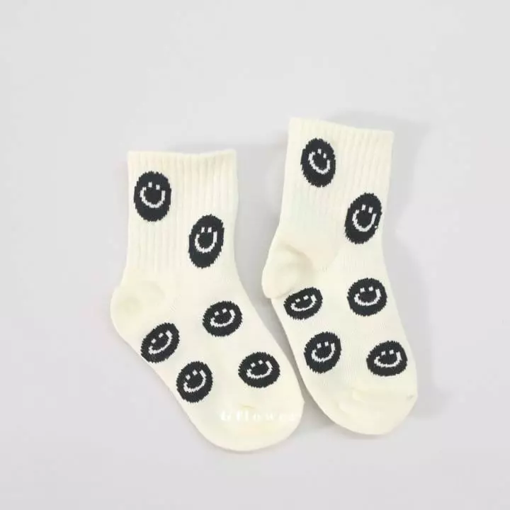 G Flower - Korean Children Fashion - #prettylittlegirls - Smile Socks Set - 10