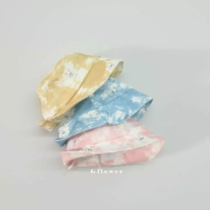 G Flower - Korean Children Fashion - #toddlerclothing - Rib Bear Bucket Hat