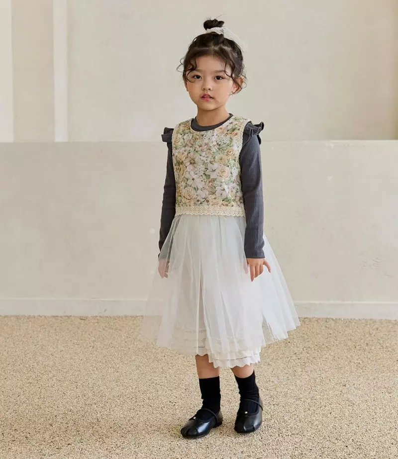 Ggomare - Korean Children Fashion - #designkidswear - Aloa Sha Skirt - 6