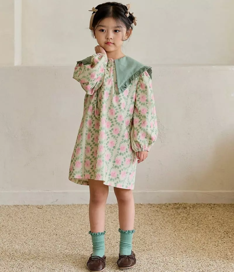 Ggomare - Korean Children Fashion - #discoveringself - Love One-piece - 2